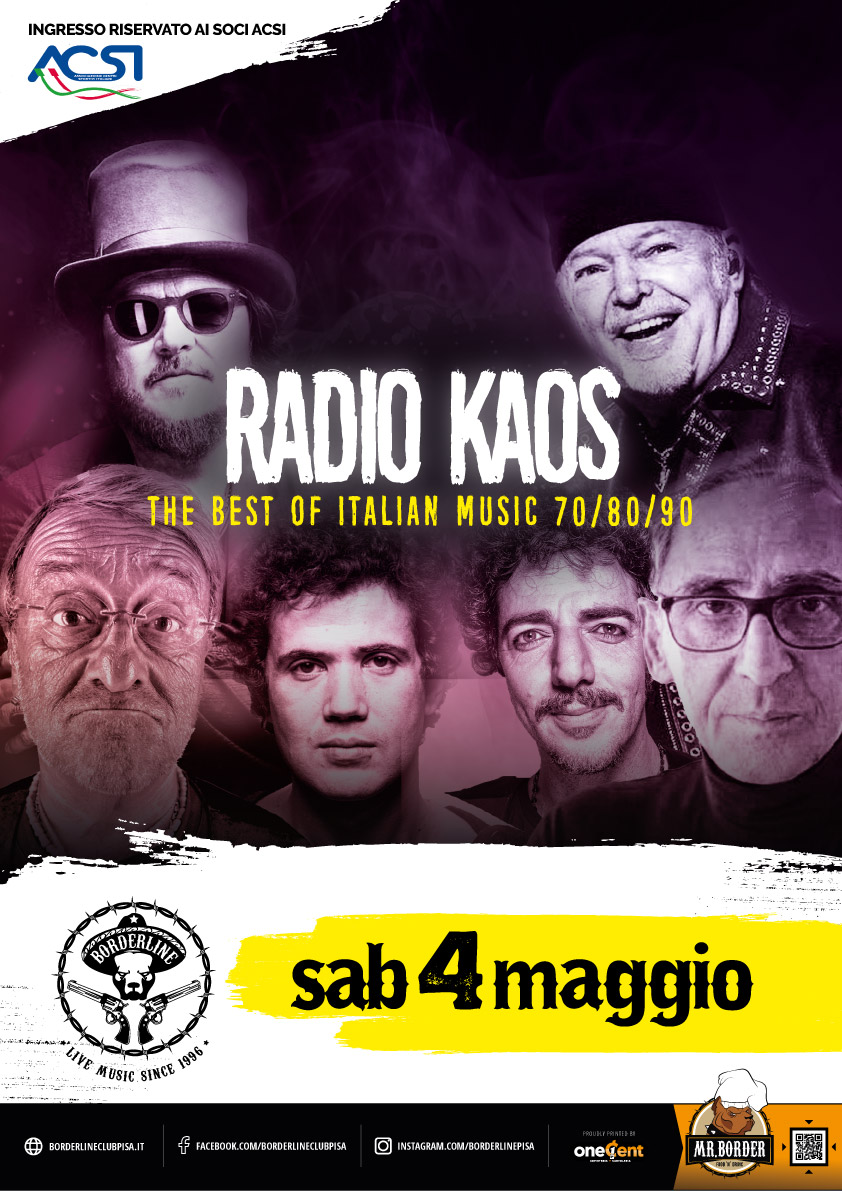 Borderline Club Pisa - Radio Kaos - Best Italian Music 70,80,90
