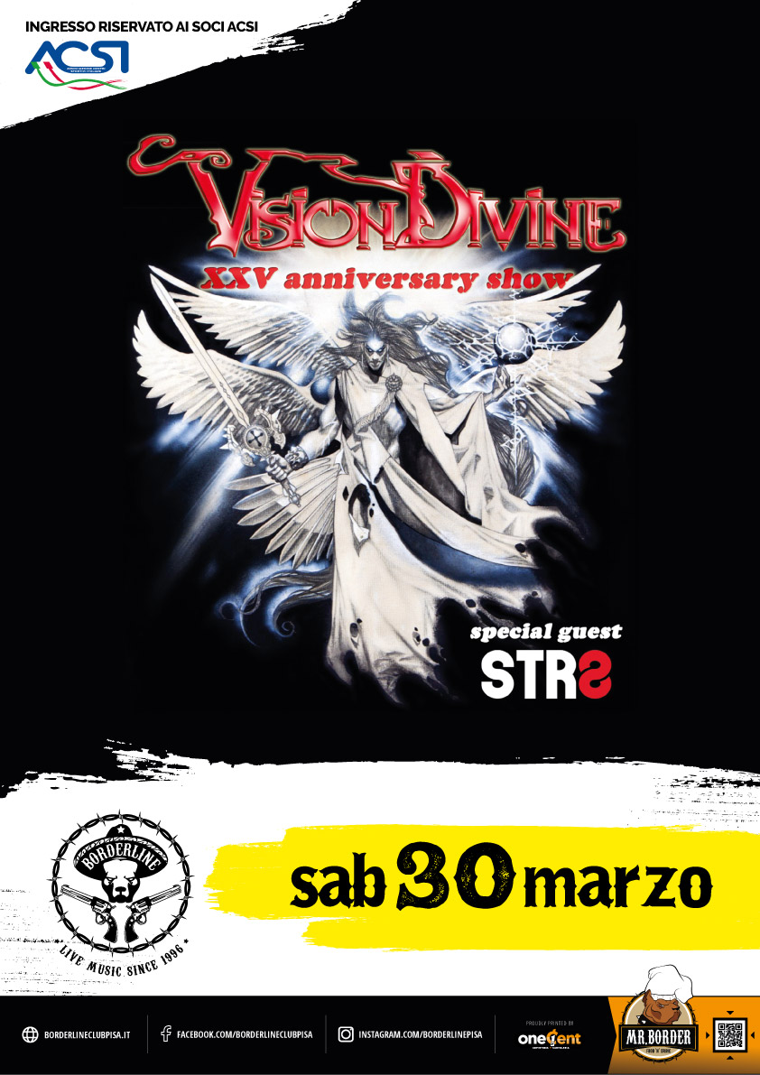 Borderline Club Pisa - Vision Divine Release Party + STR8